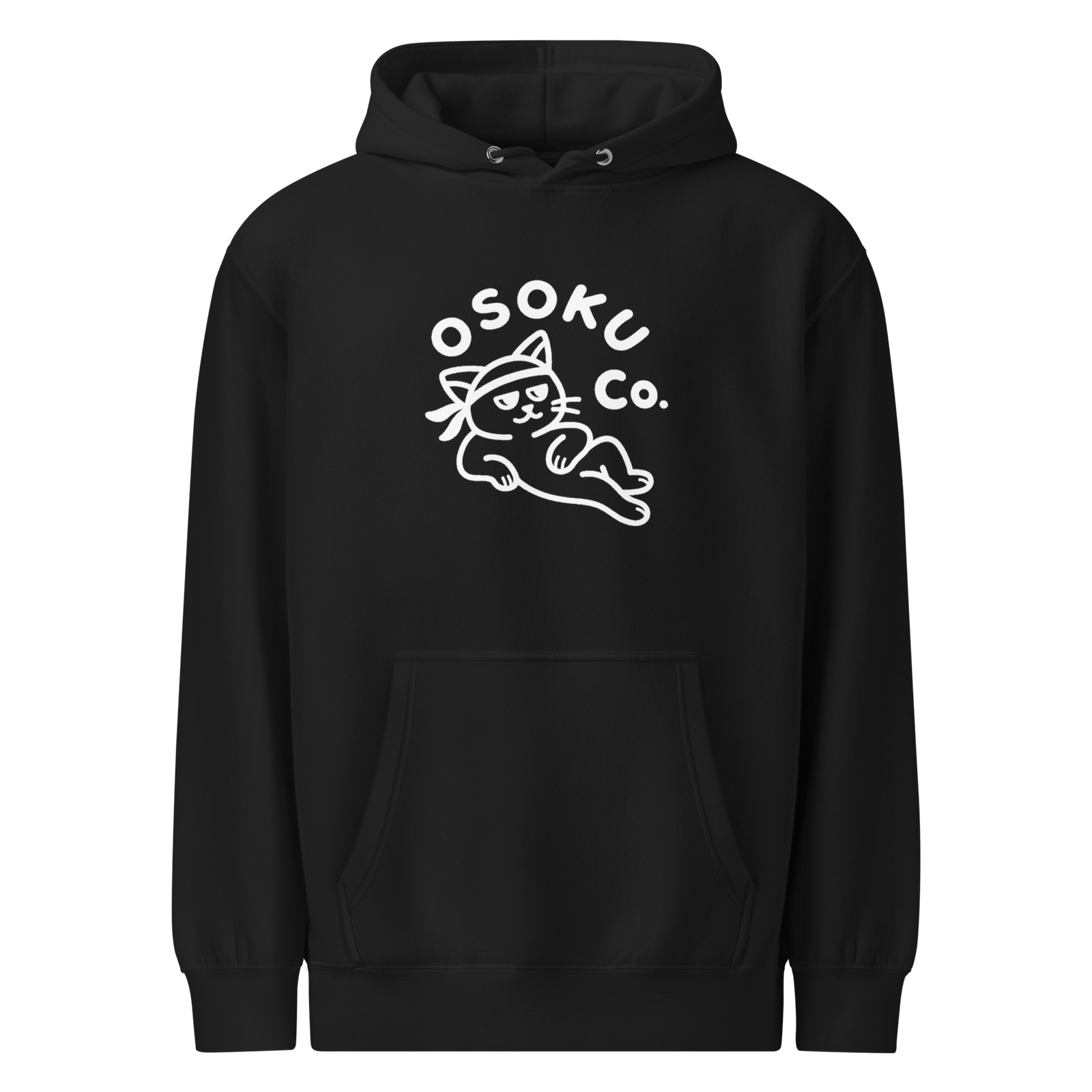 Osoku “Lazy Cat” Hoodie | We’ll Get There Eventually
